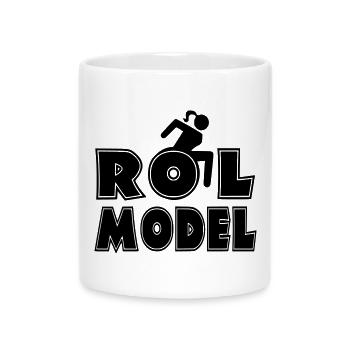 Jeder Rollstuhlfahrer ist ein Vorbild * - Tasse mit Herzhenkel - Weiß - Vorne
