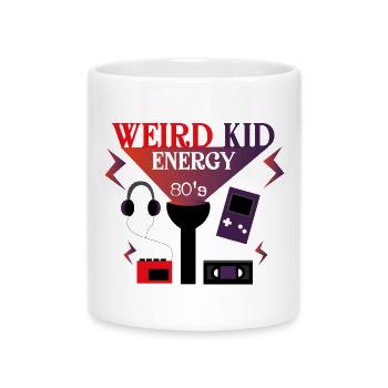 Seltsame Energie - Tasse mit Herzhenkel - Weiß - Vorne