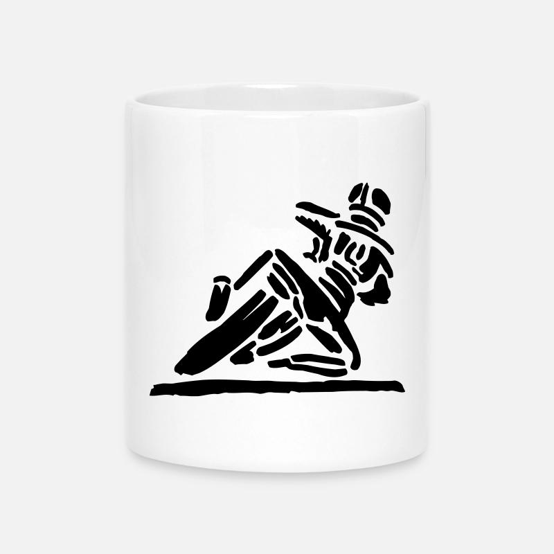 Hanging_of - Tasse mit Herzhenkel - Weiß