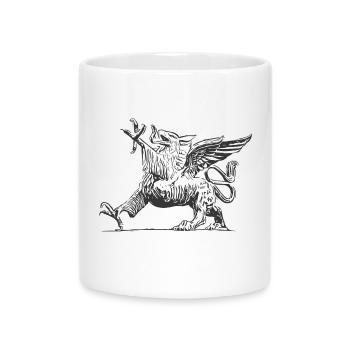 Greif - Rostock - Tasse mit Herzhenkel - Weiß - Vorne