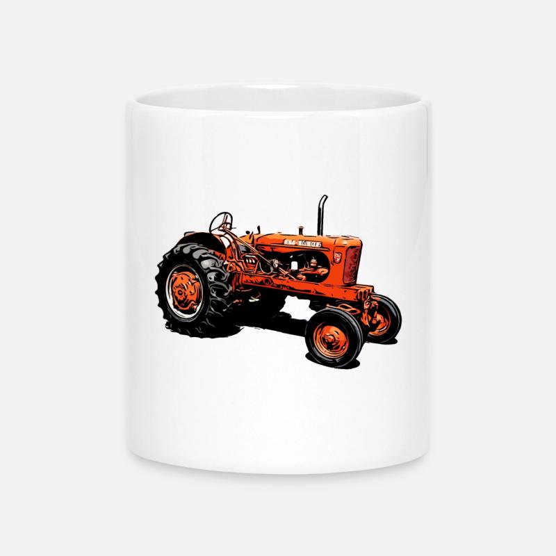 Traktor WD45 - Tasse mit Herzhenkel - Weiß