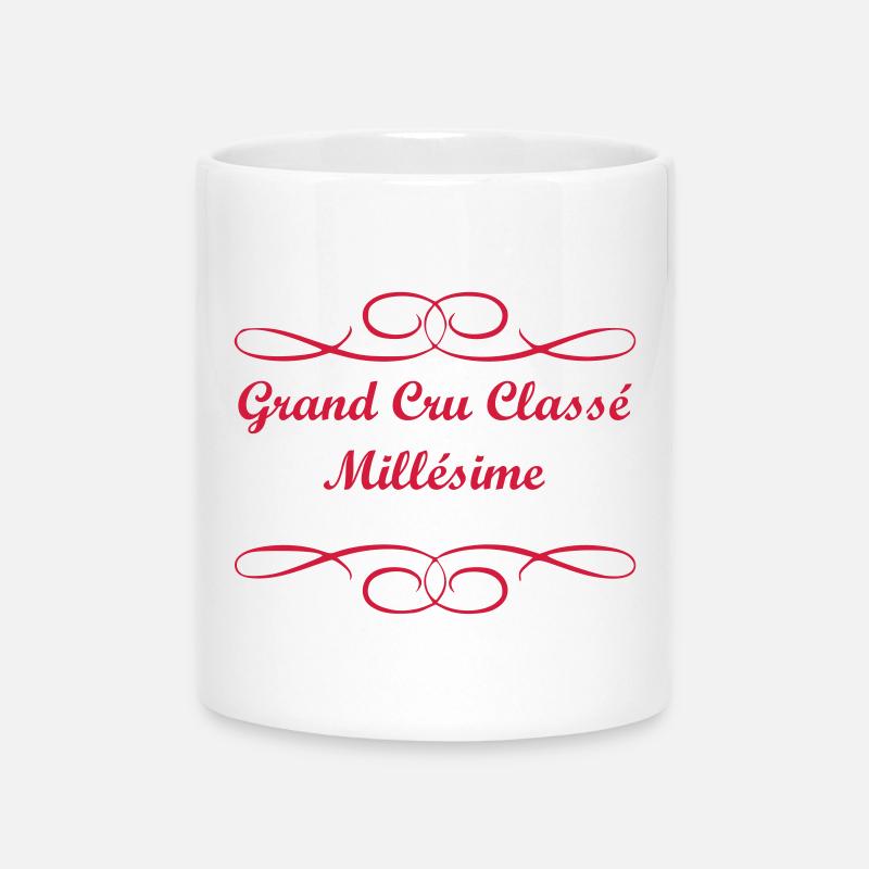 Grand Cru Vintage - Mug with Heart-Shaped Handle - white