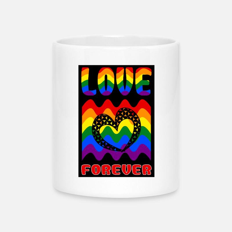 MUTTERTAG. SCHÖNEN MUTTERTAG. MAMA. FEST - Tasse mit Herzhenkel - Weiß