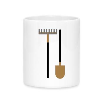 garden devices - Mug with Heart-Shaped Handle - white - Front