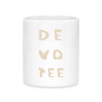 dm Dark Wave Electro Pop – 80s Scene - Mug with Heart-Shaped Handle - white - Front