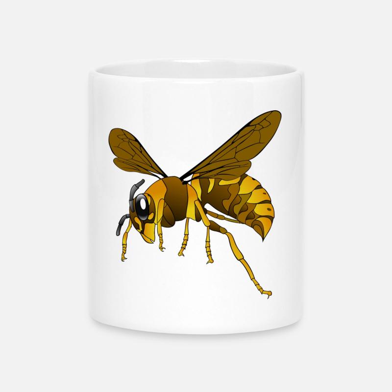 hornet - Mug avec anse en forme de cœur - blanc