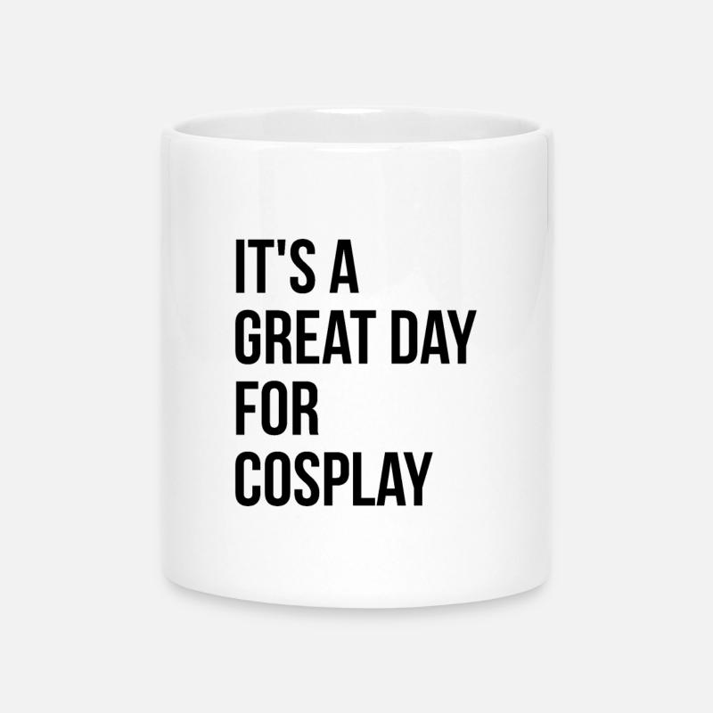 Cosplayer - Tasse mit Herzhenkel - Weiß