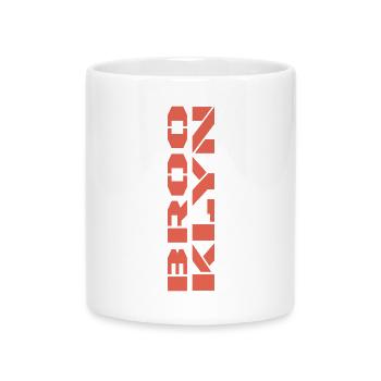 Brooklyn - Tasse mit Herzhenkel - Weiß - Vorne