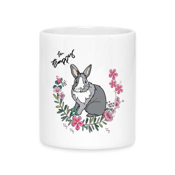 Be Happy Easter - Mug avec anse en forme de cœur - blanc - Devant