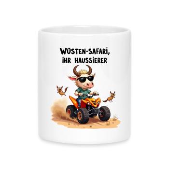 Deserts - Taurus - Mug with Heart-Shaped Handle - white - Front