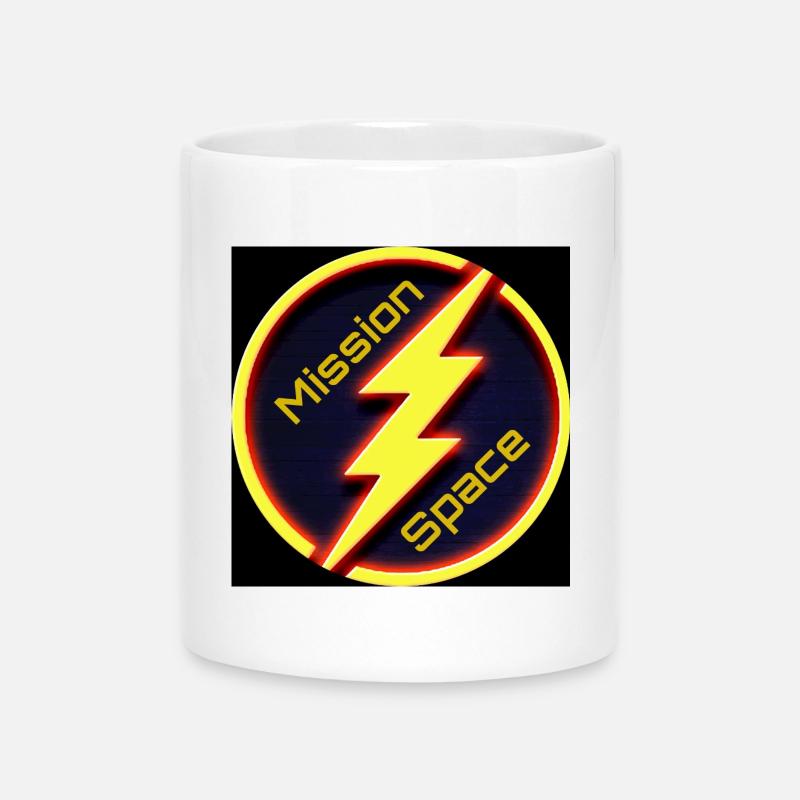 Mission Space - Tasse mit Herzhenkel - Weiß