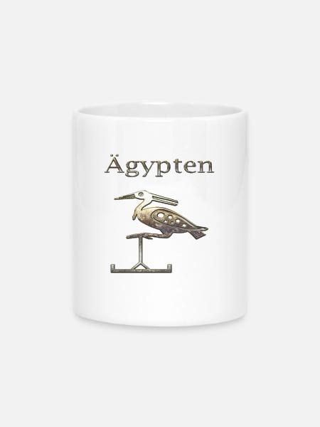 Ägypten 84 - Tasse mit Herzhenkel - Weiß