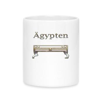 Egypt 91 - Mug with Heart-Shaped Handle - white - Front