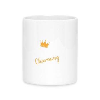 Prince Charming - Mug with Heart-Shaped Handle - white - Front