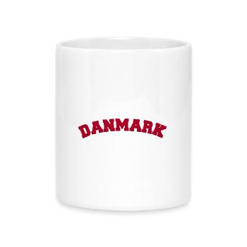 Danmark Danemark - Mug avec anse en forme de cœur - blanc - Devant