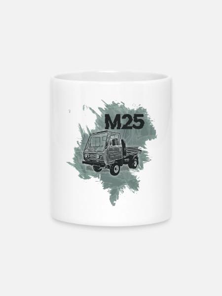 Multicar M25 - Tasse mit Herzhenkel - Weiß