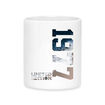 49TH BIRTHDAY LIMITED EDITION 1977 - Mug with Heart-Shaped Handle - white - Front