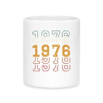 1976 - Mug with Heart-Shaped Handle - white - Front