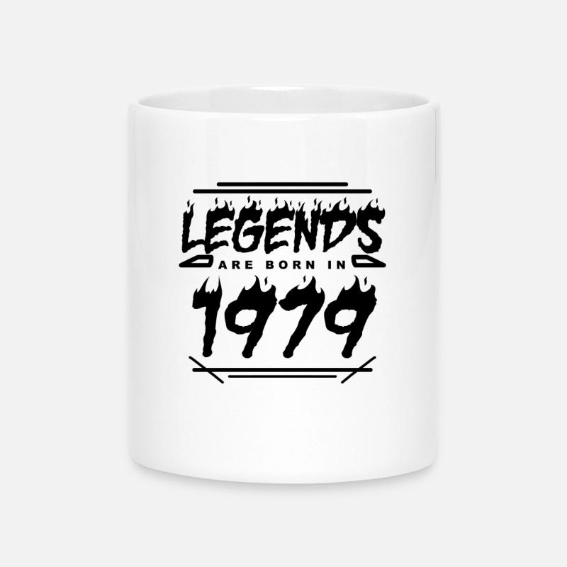 1979 - Born 1979 - Built in 1979 - Mug with Heart-Shaped Handle - white