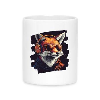 Fuchs - Tasse mit Herzhenkel - Weiß - Vorne