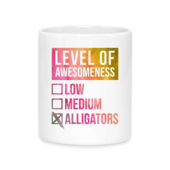 Alligator - Tasse mit Herzhenkel - Weiß - Vorne
