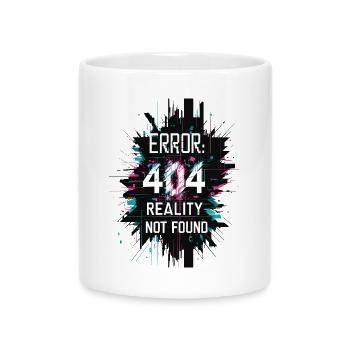 Error: Reality not found - Mug with Heart-Shaped Handle - white - Front