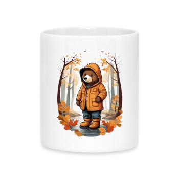 Süßer Bär - Tasse mit Herzhenkel - Weiß - Vorne