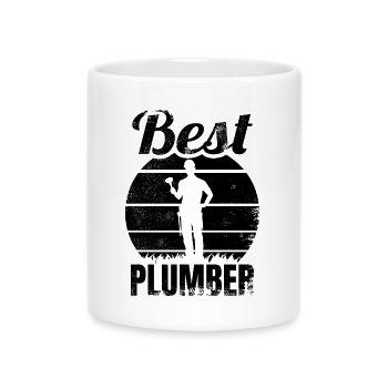 Best Installer - Mug with Heart-Shaped Handle - white - Front