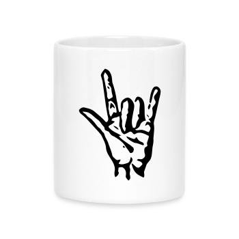 Cool - Mug with Heart-Shaped Handle - white - Front