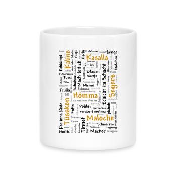 Ruhrpott - Tasse mit Herzhenkel - Weiß - Vorne