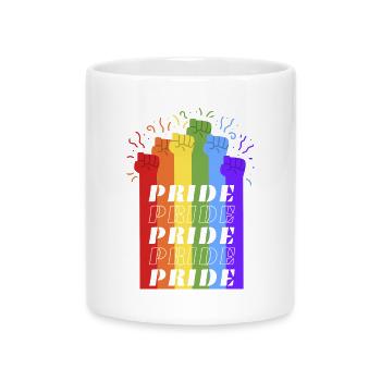 Stolz - Tasse mit Herzhenkel - Weiß - Vorne