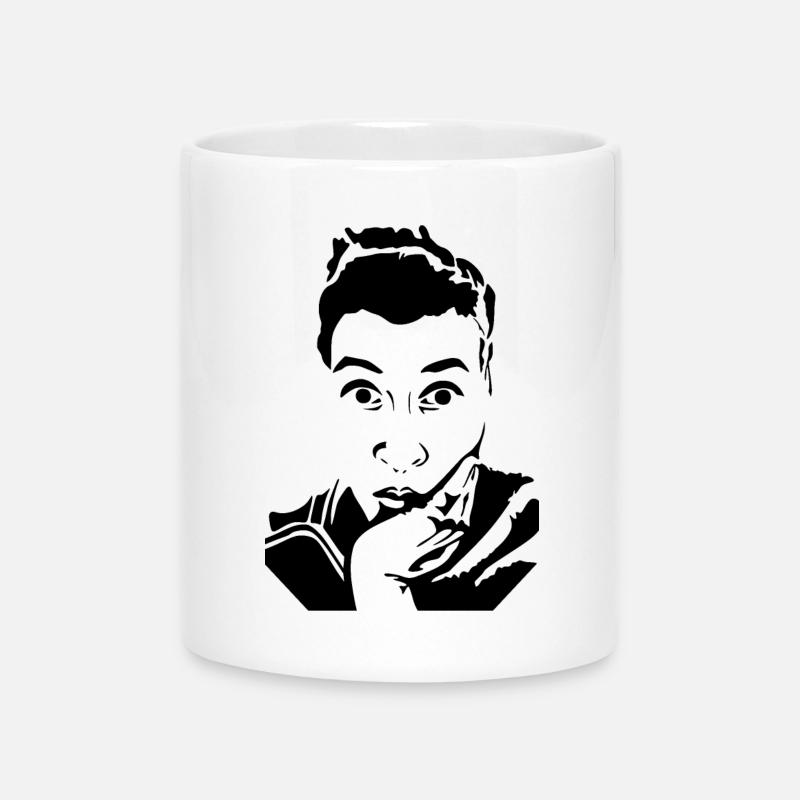 Glamour Rebelle Vol.3 - Mug avec anse en forme de cœur - blanc