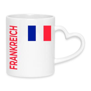Lille - Tasse mit Herzhenkel - Weiß - Rechts