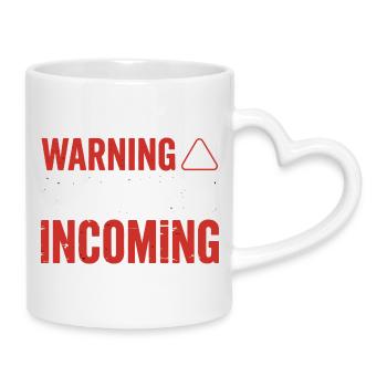 Funny Dad Dad Families Humor - Mug with Heart-Shaped Handle - white - Right
