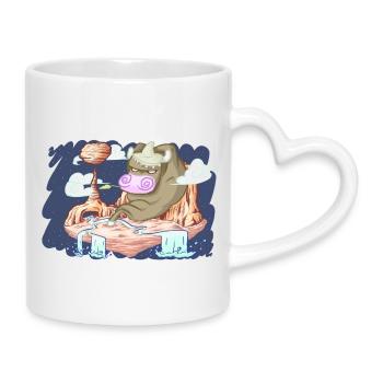 Mexiko - Tasse mit Herzhenkel - Weiß - Rechts