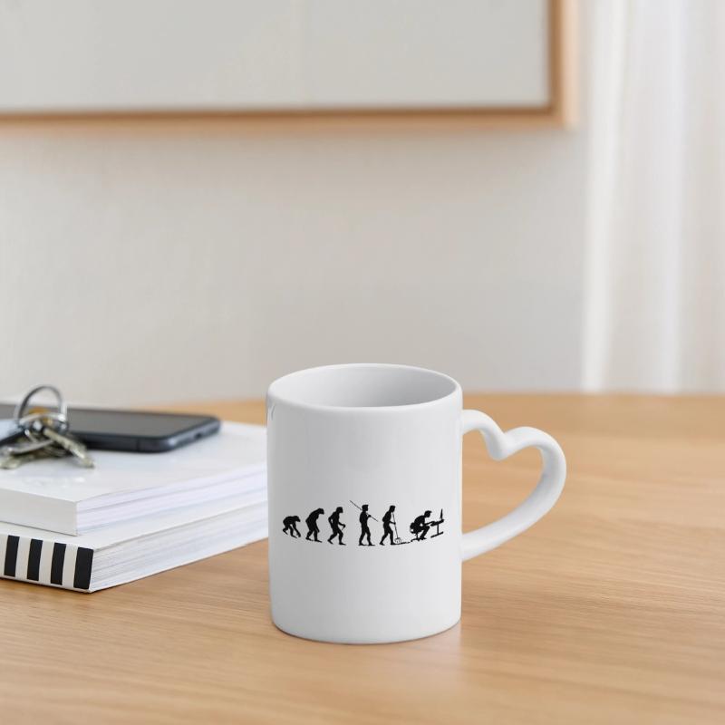 Tasse mit Herzhenkel