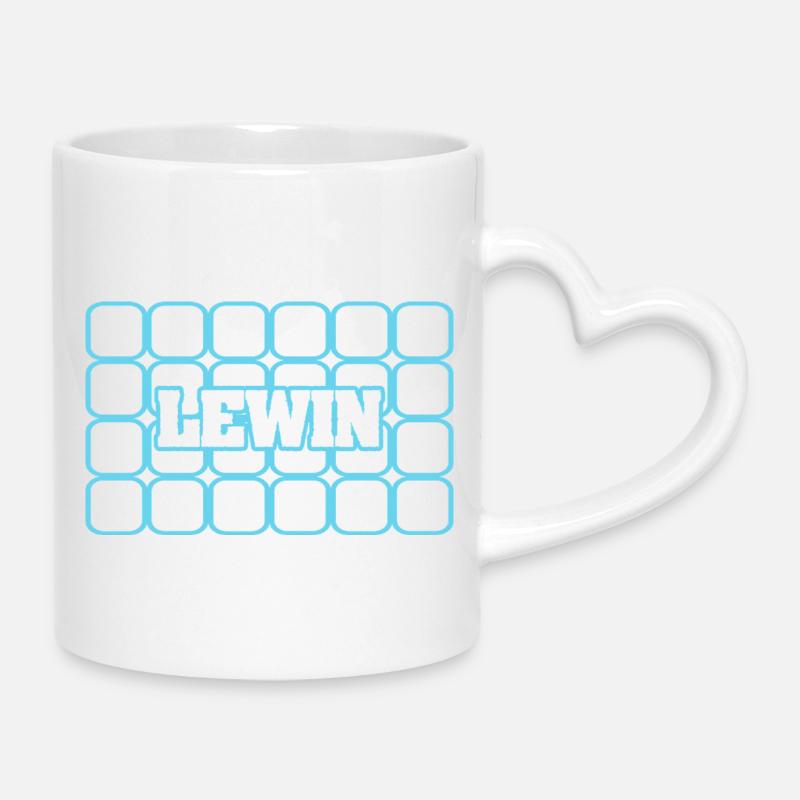 Lewin - Tasse mit Herzhenkel - Weiß