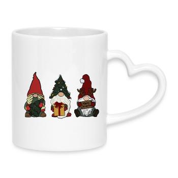 Brownie - Mug with Heart-Shaped Handle - white - Right