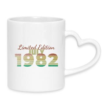 44e anniversaire Édition Limitée (SCR) 07/1982 - Mug avec anse en forme de cœur - blanc - Droite