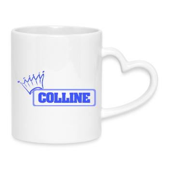 Sœur Colline - Mug avec anse en forme de cœur - blanc - Droite