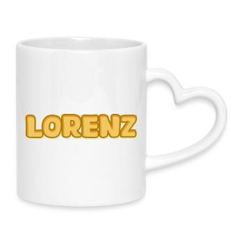 Lorenz Lorenz - Mug with Heart-Shaped Handle - white - Right