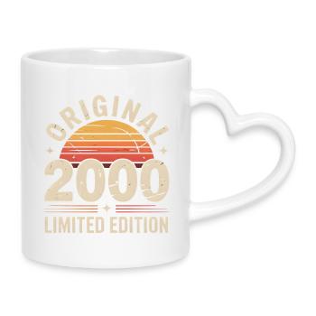 Édition Originale 2000 Sunset Retro - Mug avec anse en forme de cœur - blanc - Droite