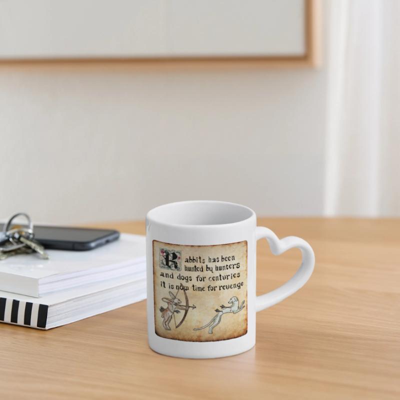 Execution Mug with Heart-Shaped Handle