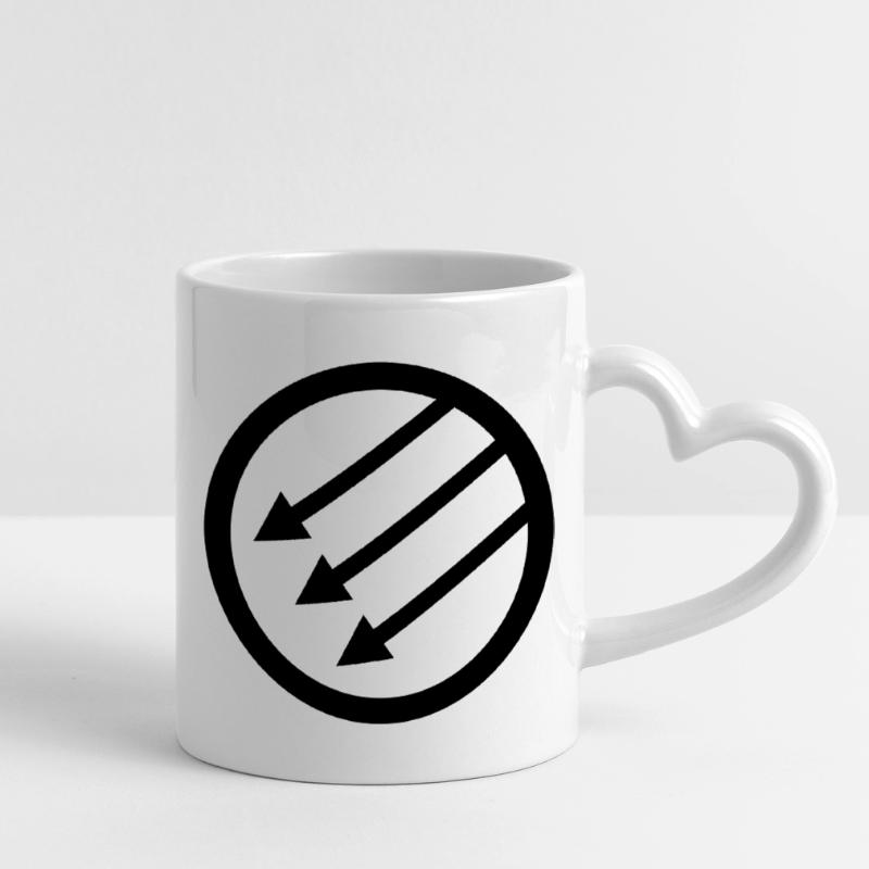 Front de fer / Front de l’Eiserne / Järnfronten Mug avec anse en forme de cœur