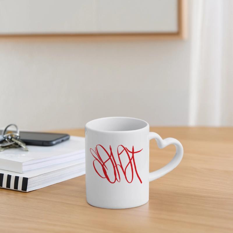 Creative gift Solothurn Mug with Heart-Shaped Handle