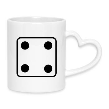 Sagt - Tasse mit Herzhenkel - Weiß - Rechts