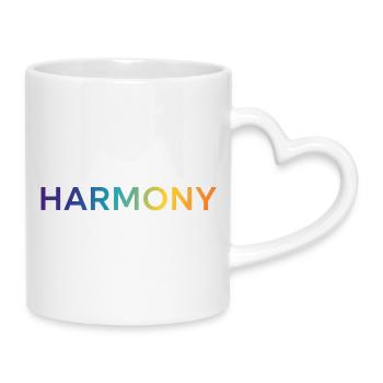Harmony - Mug with Heart-Shaped Handle - white - Right