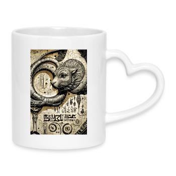 Patch 11 - Tasse mit Herzhenkel - Weiß - Rechts