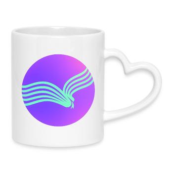 ACTS TEENS NYKØBING F. - Mug with Heart-Shaped Handle - white - Right