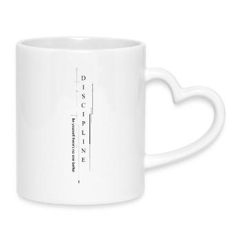 respect_marcel merch - Mug avec anse en forme de cœur - blanc - Droite